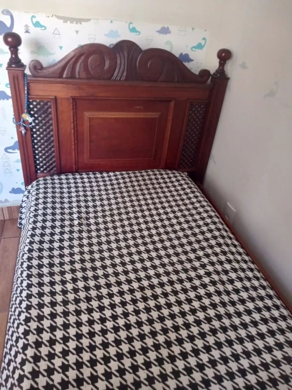 Cama de solteiro madeira maciça  - Foto 3