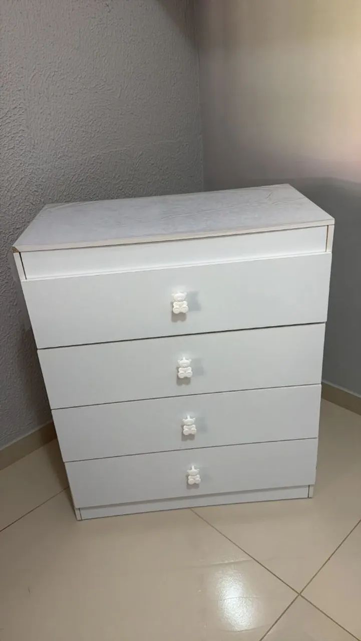 Guarda roupa,cômoda é berço infantil!  - Foto 2