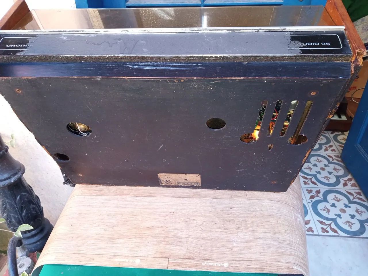 Toca disco antigo Grundig Studio 95 - Foto 4