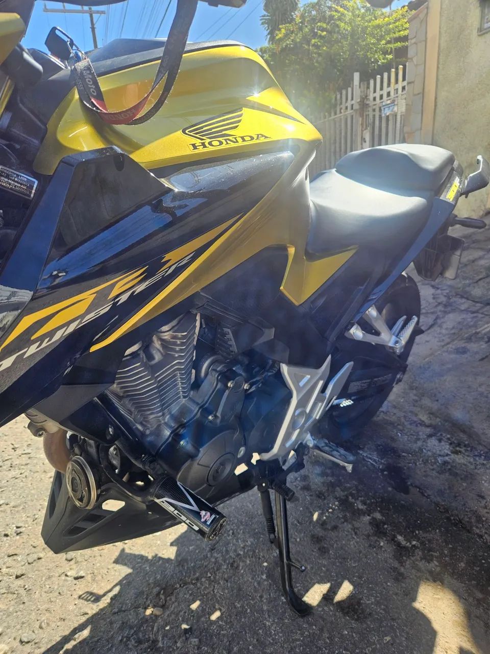 HONDA CB 300F DOURADA - Foto 5