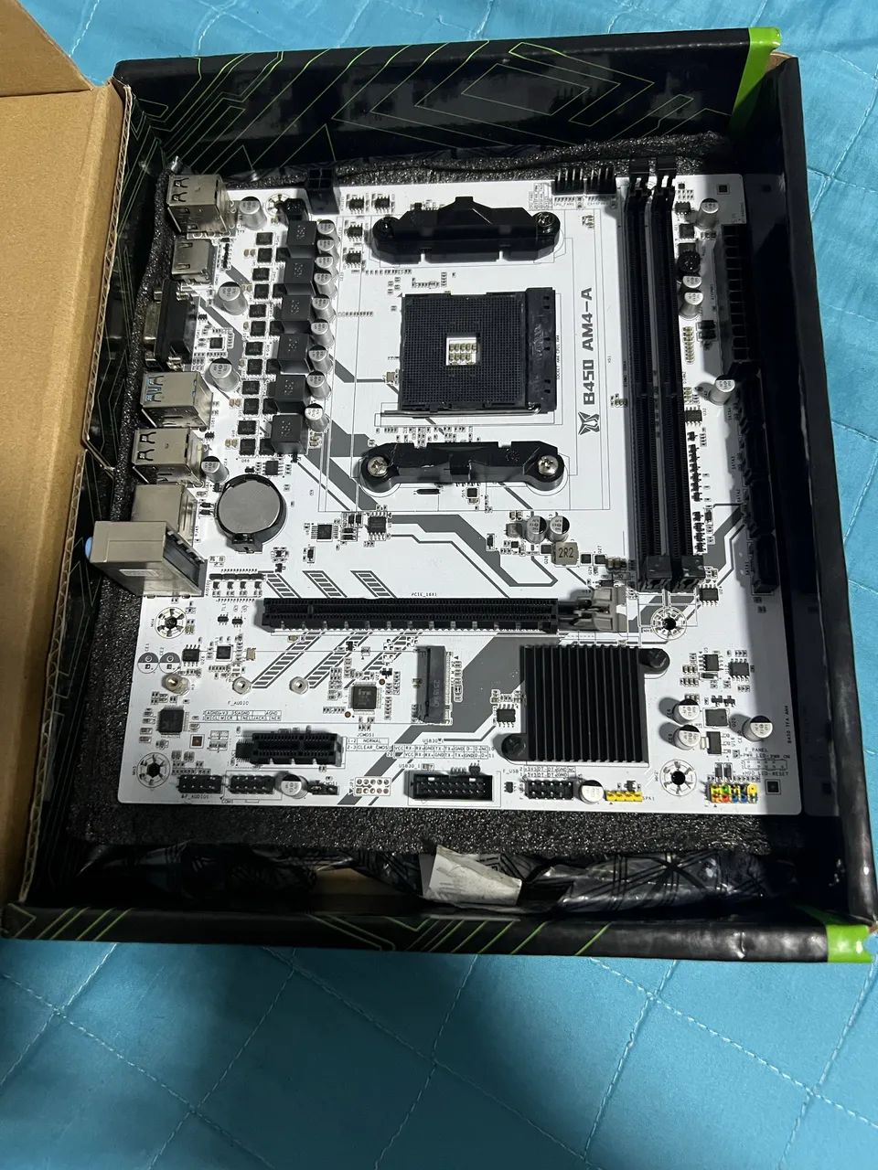 B450   Placa mãe am4 - Foto 2