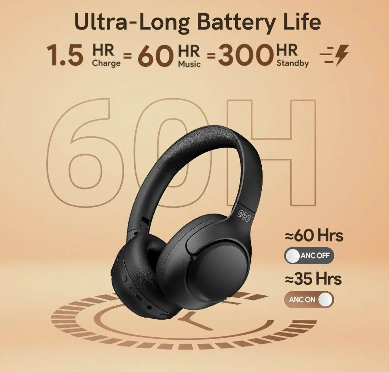 HEADPHONE QCY H3 ANC  - Foto 5