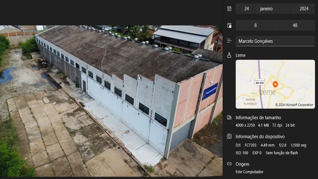 Barracao Comercial área construída 2.000m2 próximo ao centro de Leme/SP - Foto 4