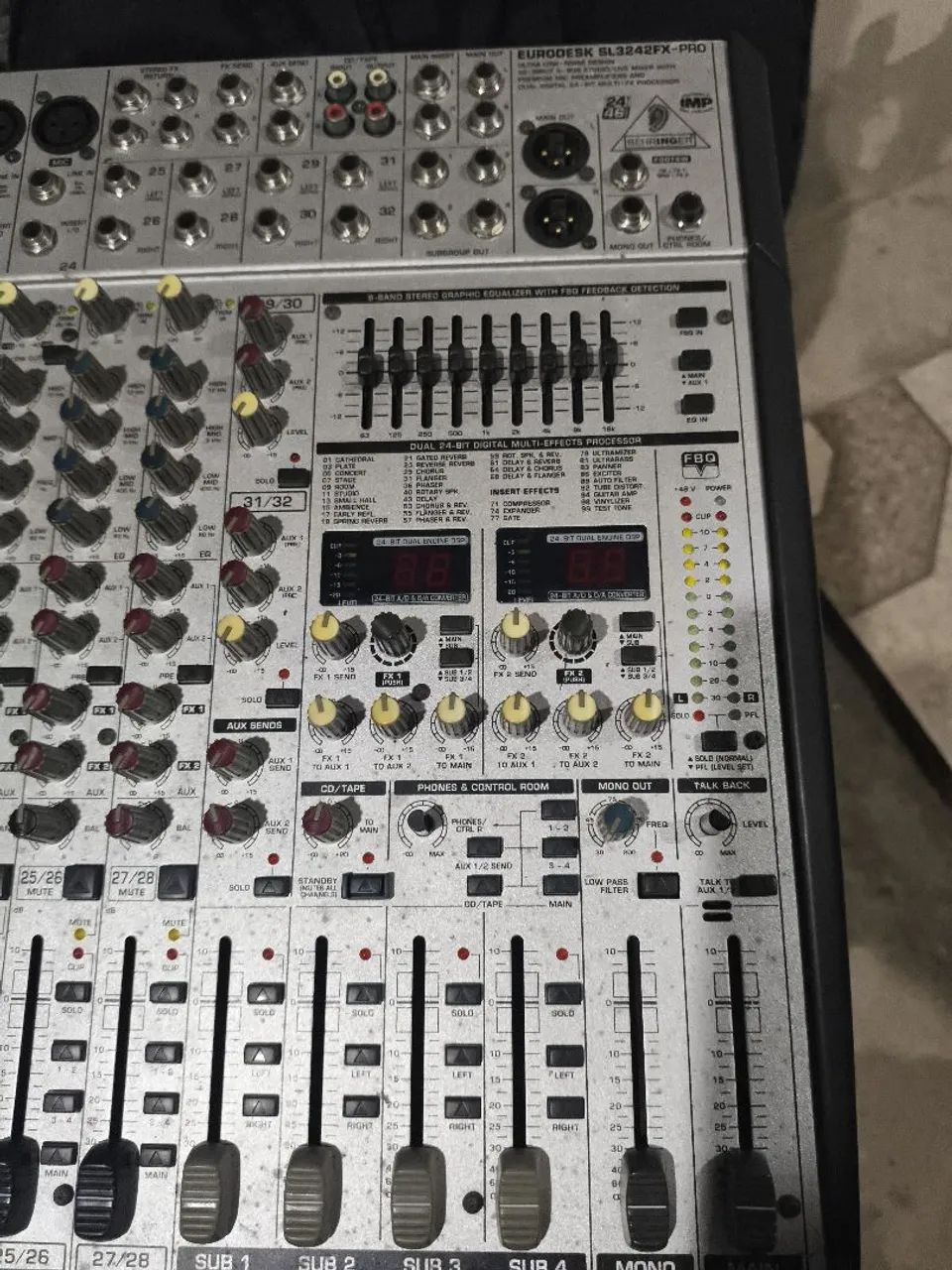 Mesa Behringer 32 canais - Foto 3