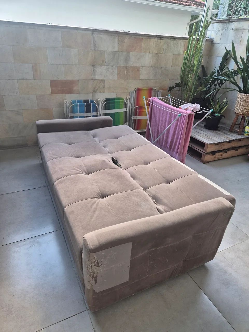 Sofá-cama 3 lugares - Foto 3