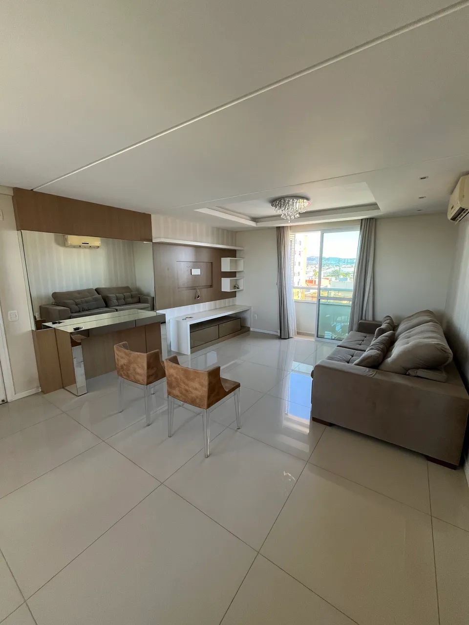 Alugo cobertura duplex semi mobiliada de 3 quartos com piscina na palhoça  - Foto 3