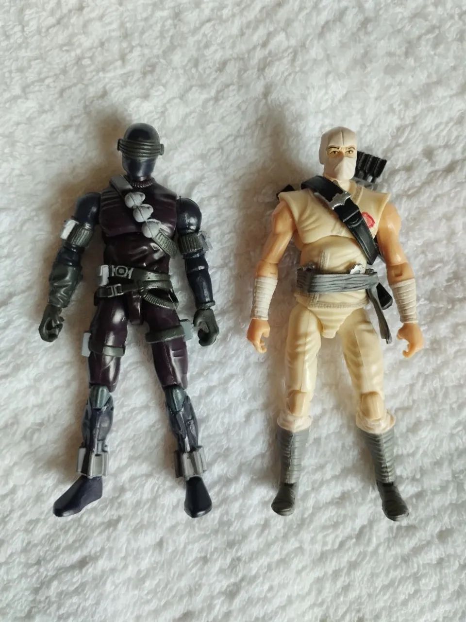 G.i. joe 25 anos - Snake Eyes e Storm Shadow - Hobbies e coleções