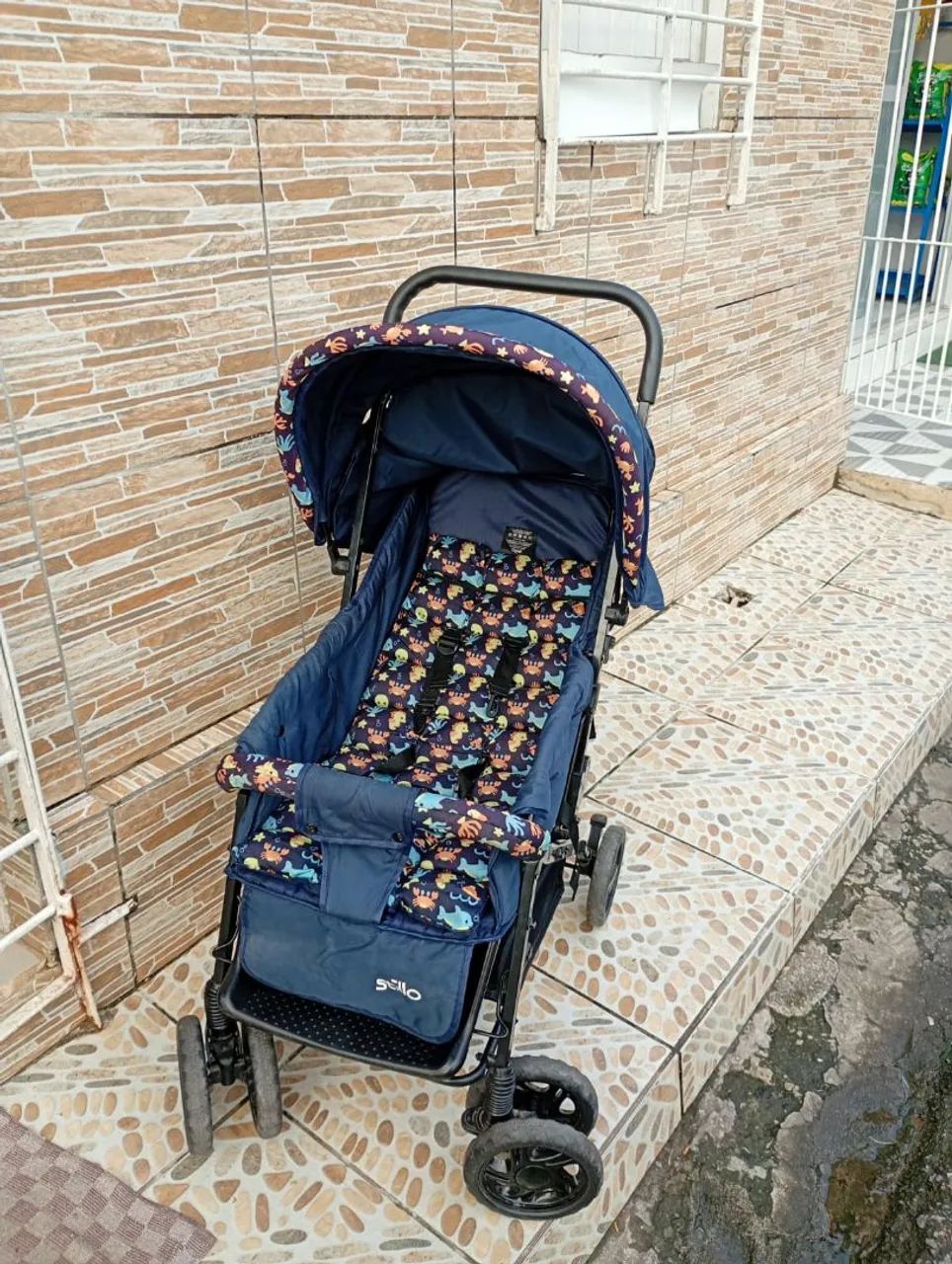 Carrinho de bebê semi novo  - Foto 5