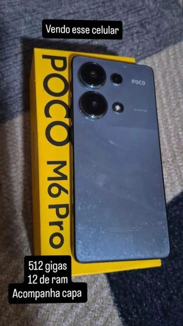Poco M6 Pro  12+12ram 512gb