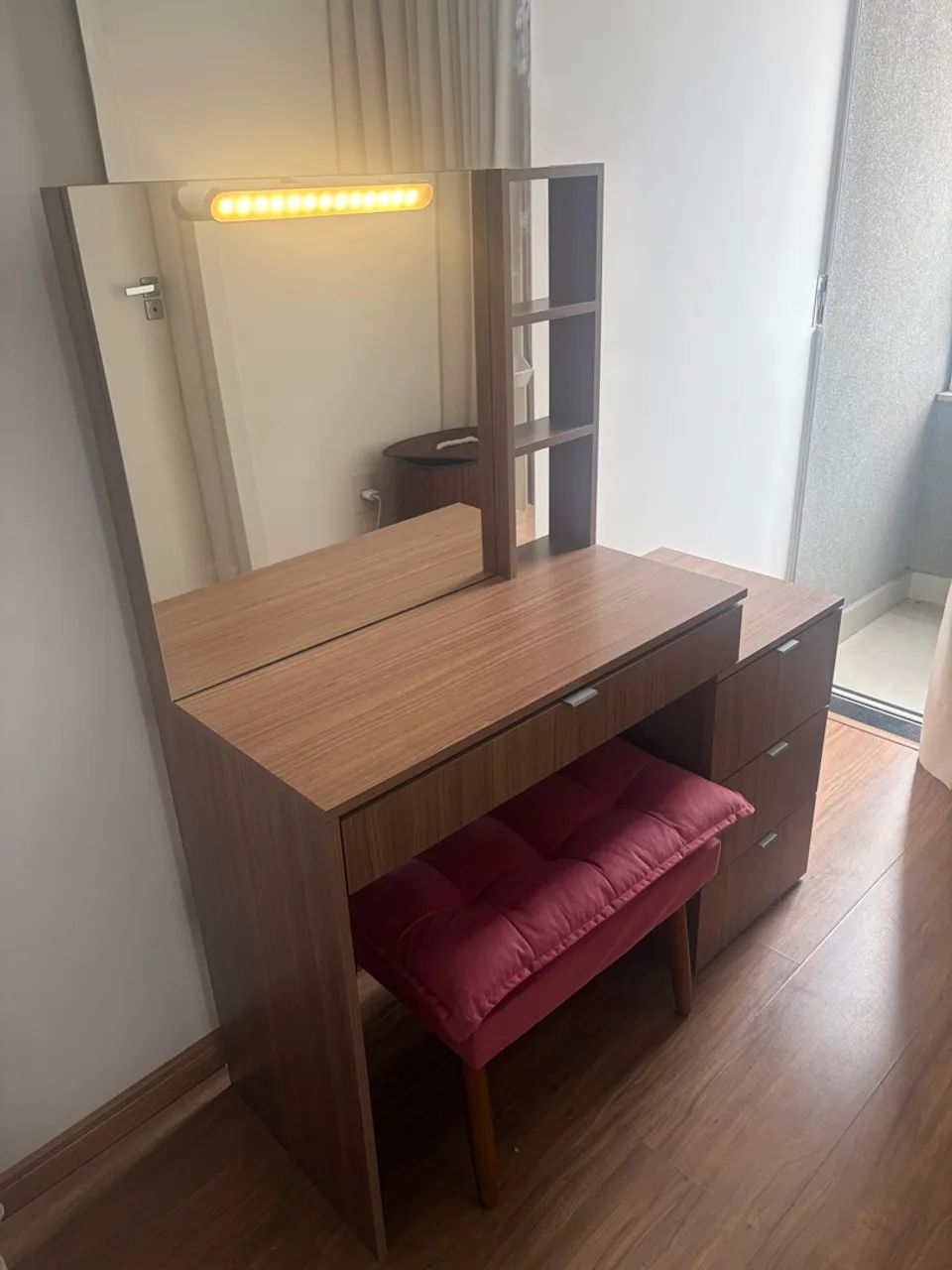 Penteadeira Completa + Banqueta 
