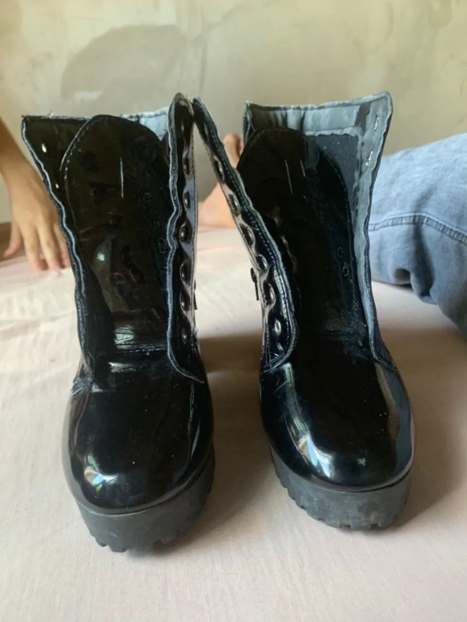 Bota feminina cano longo - Foto 2