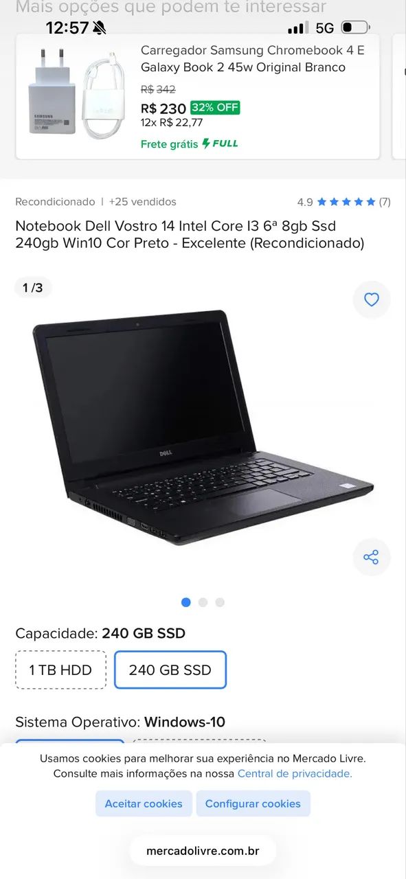 Notbook Dell 