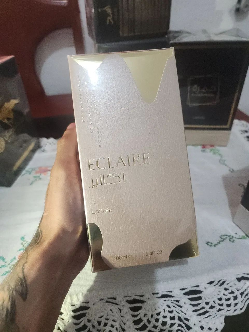 Perfume Eclaire Lattafa 100ml Original ? Novo e Lacrado na Caixa!