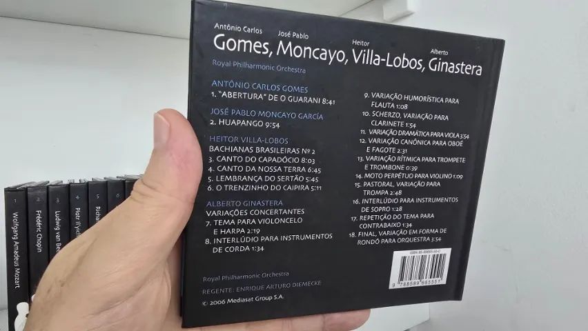Coleção Completa Mestres da Música Clássica - 18 Livros + CDs (Impecável) - Foto 3