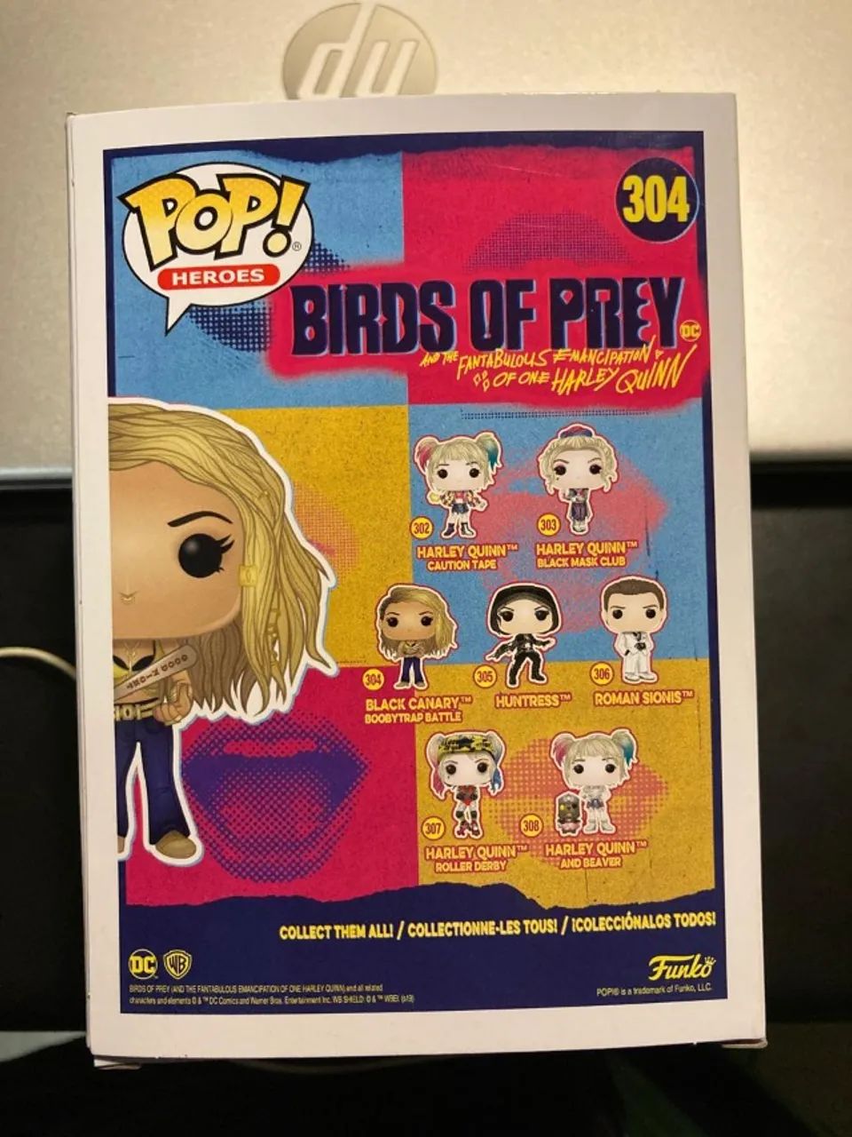 Funko Pop DC Birds of Prey Black Canary 304 - Foto 4