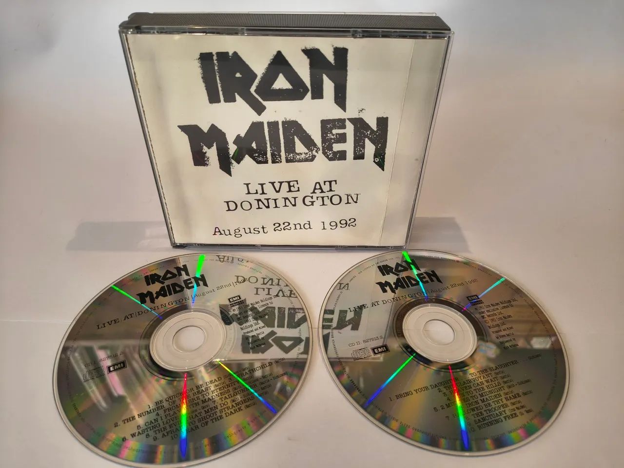 Box Cd duplo - Iron Maiden - Live at Donington 1992 - CDs, DVDs