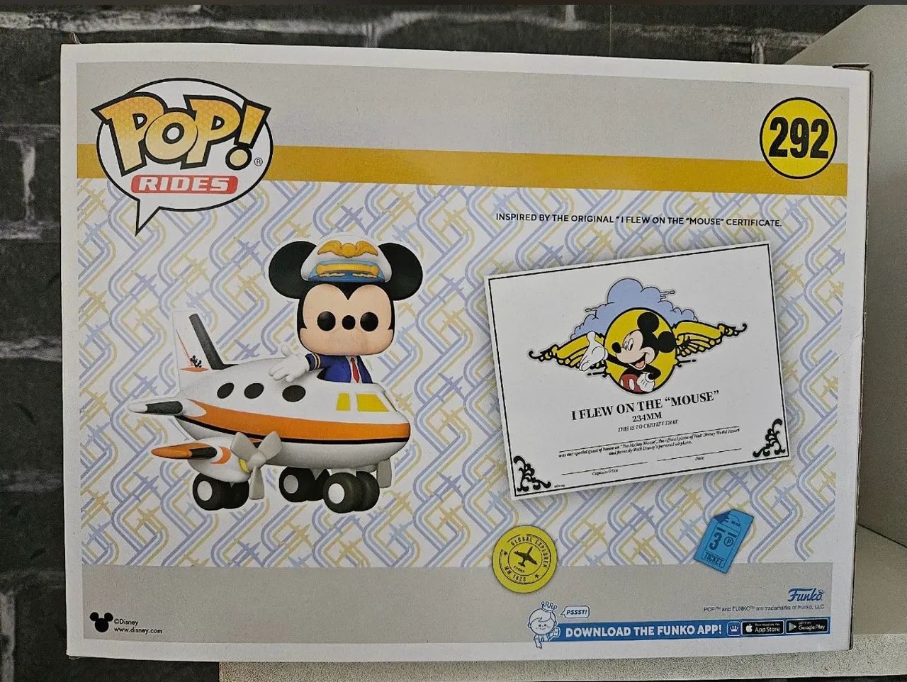 Funko Mickey in the mouse avião  - Foto 2