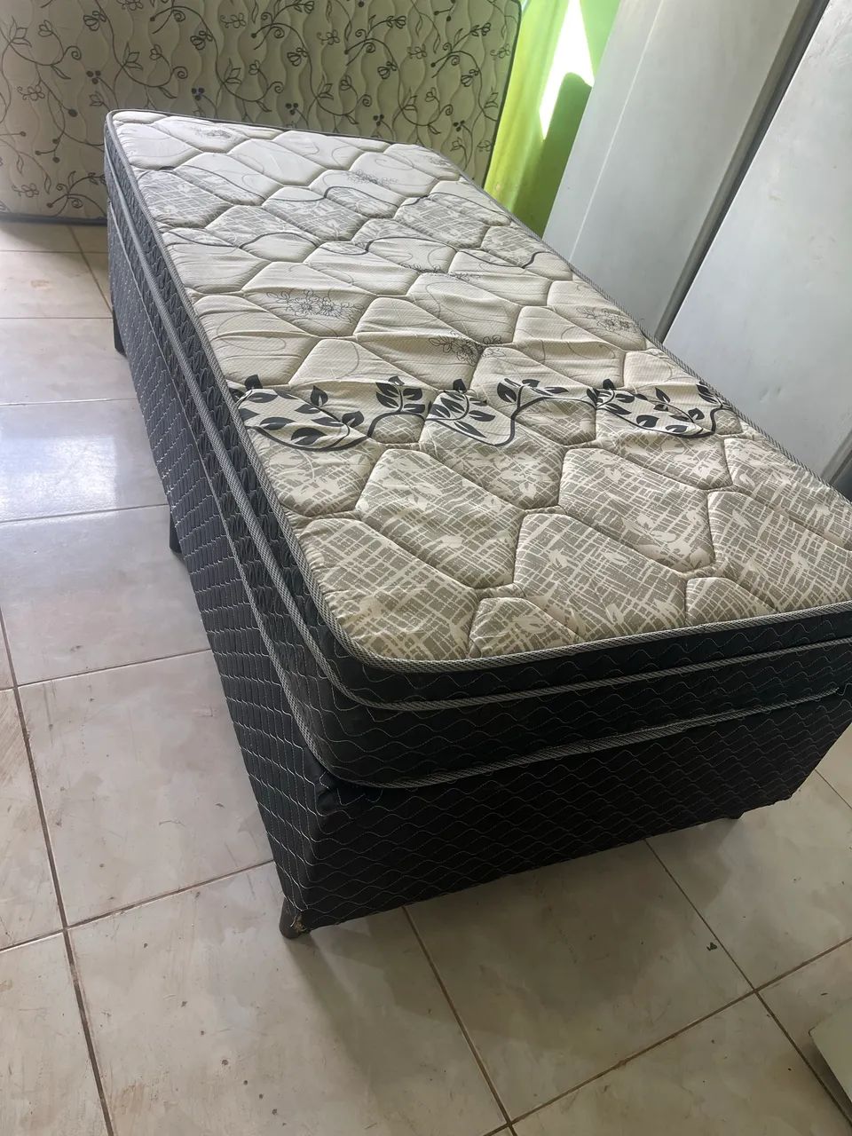 Cama box usada espuma d45 - Foto 2