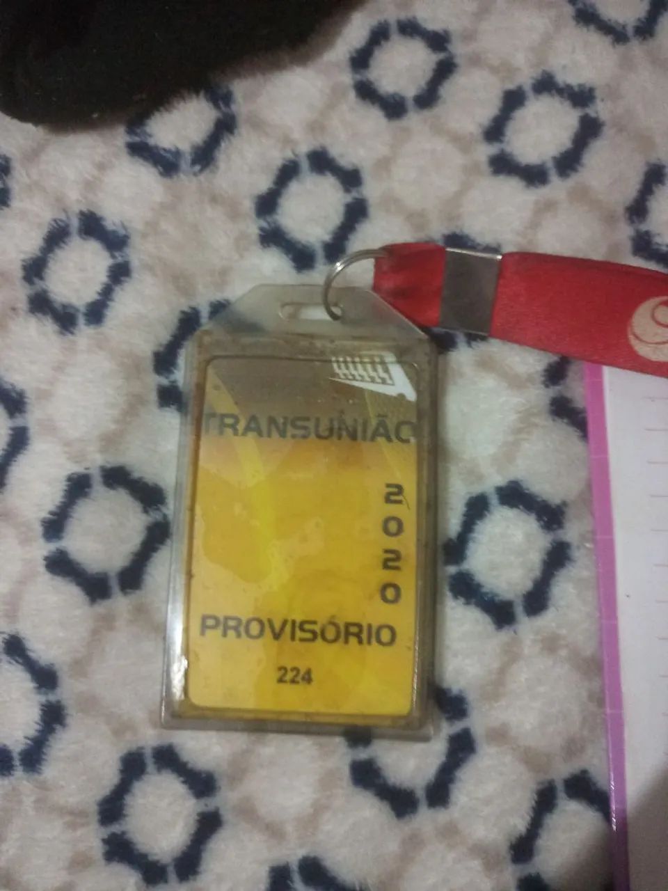 Crachá de ônibus 