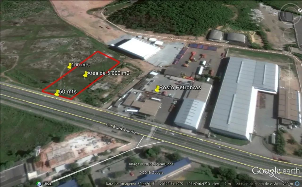 Terreno para venda com 5000 m² na Darly Santos