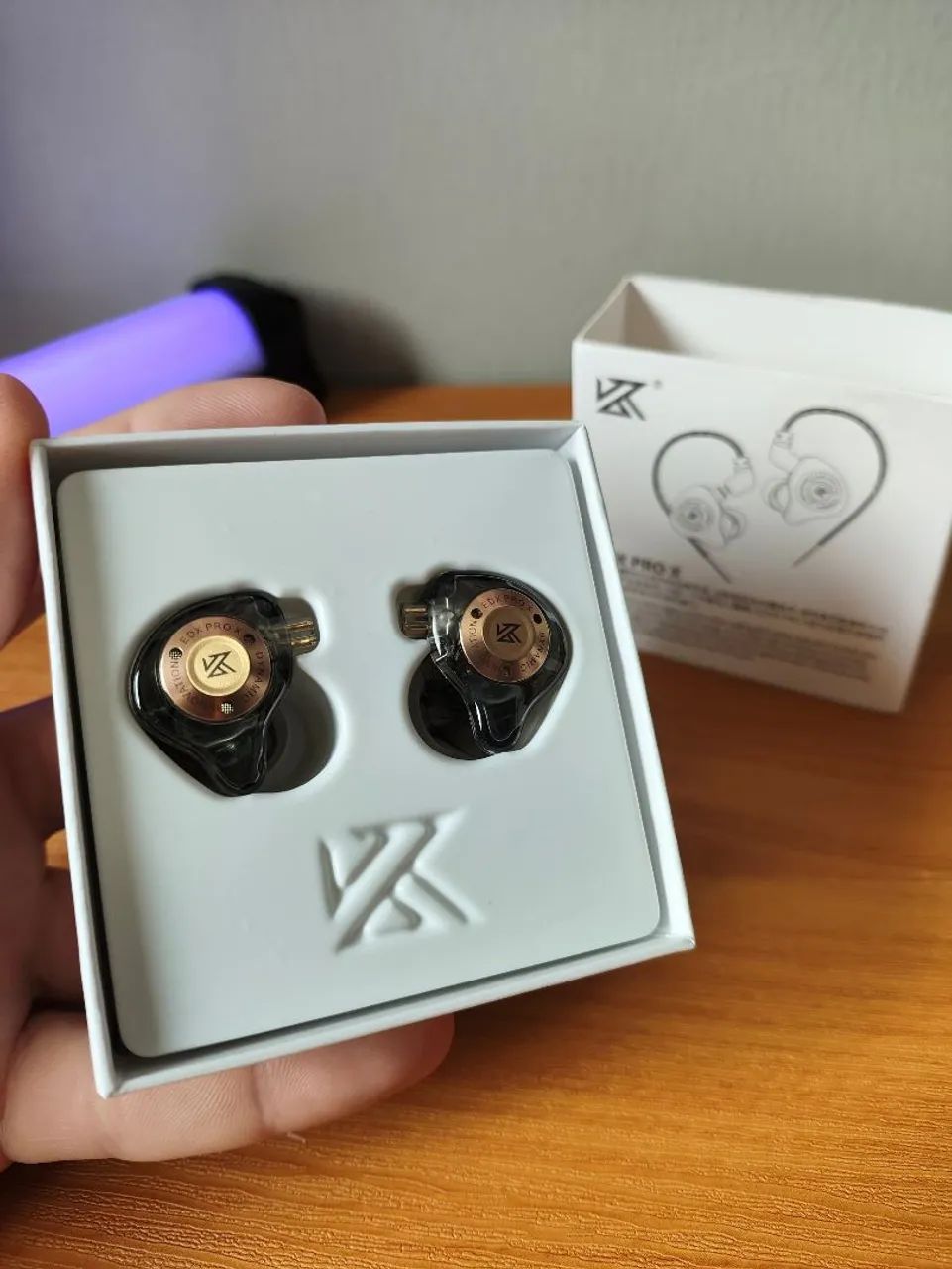 FONE KZ EDX PRO X SEM MICROFONE - Fones de Ouvido - Jardim Cidade