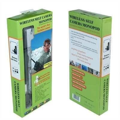 Bastão de Selfie Wireless P/IOS e Android + Controle Remoto Bluetooth