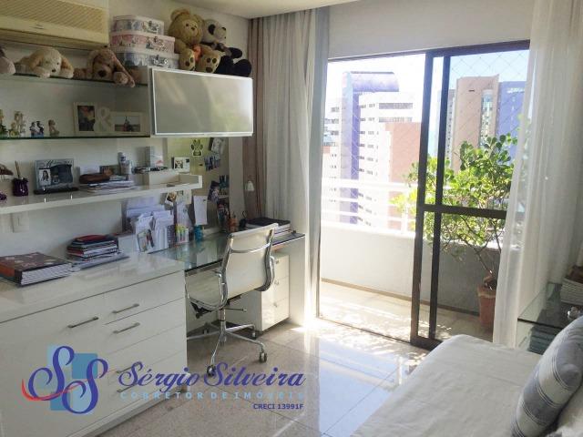 Apartamento no Meireles com vista mar e área de lazer 4 suítes na Joaquim Nabuco - Foto 14