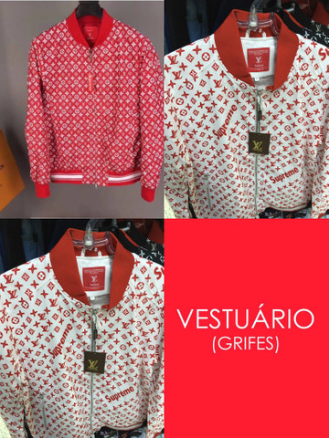 jaqueta supreme x louis vuitton