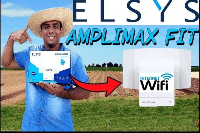 Internet em zona Rural com o Amplimax FIT.