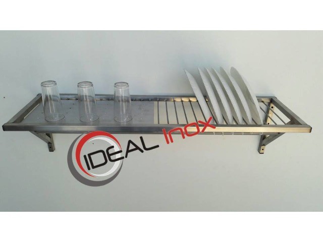 Escorredor de Pratos Aço Inox