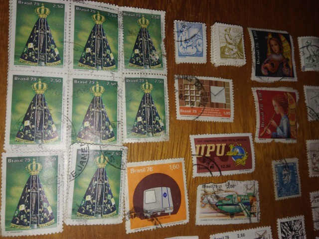 LOTE - SELOS ANTIGOS (Brasil & Portugal) - Foto 5