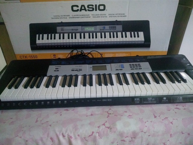 teclado musical casio ctk 1550