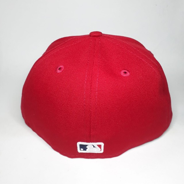 Boné Los angeles Dodgers vermelho - LA - New era - 59fifty Mlb Fitted  - Foto 3