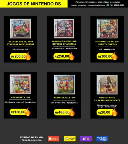 Yu gi oh jogos  +41 anúncios na OLX Brasil