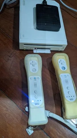 nintendo wii na caixa desbloqueado funcionando perfeitamente