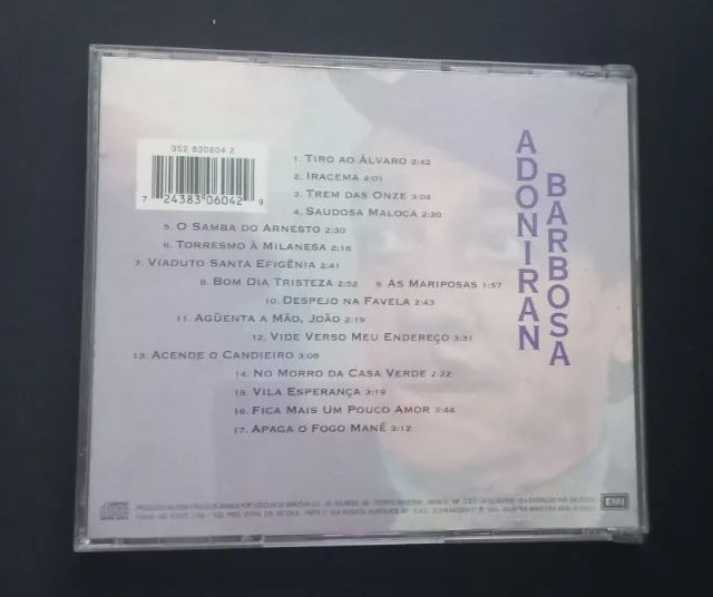 CD Adoniran Barbosa Original + Brinde - Foto 3
