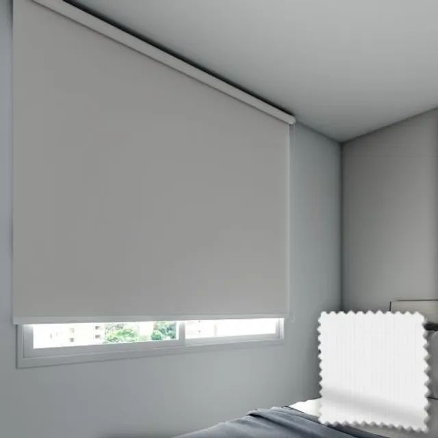  "Persiana Rolo 1,60m x 1,40m 100% Blackout: Conforto e Elegância em Cada Detalhe"