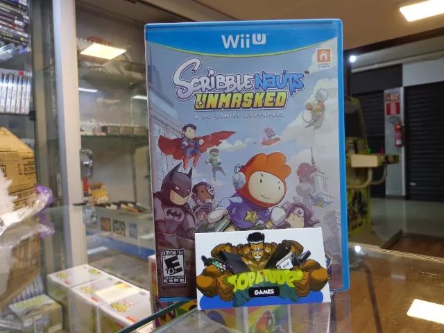 Jogo Scribble Nauts Unmasked Wii U Conservado 