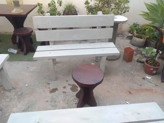Bancos em concreto para Jardins - Foto 2