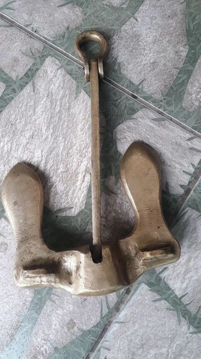 Ancora de metal antiga - Foto 4