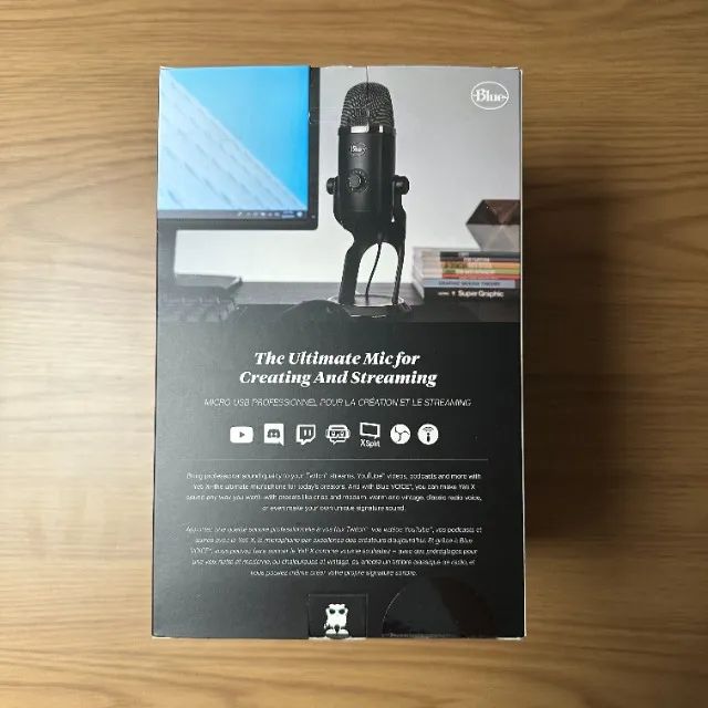 Microfone Logitech Condensador Blue Yeti X - Foto 4