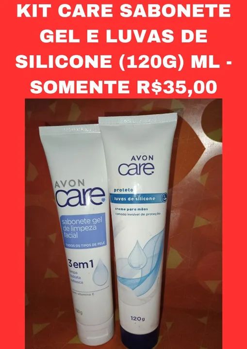Kit Avon Care - Sabonete + Creme para Mãos