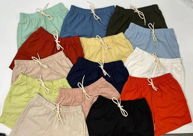 Shorts Linho Adulto 