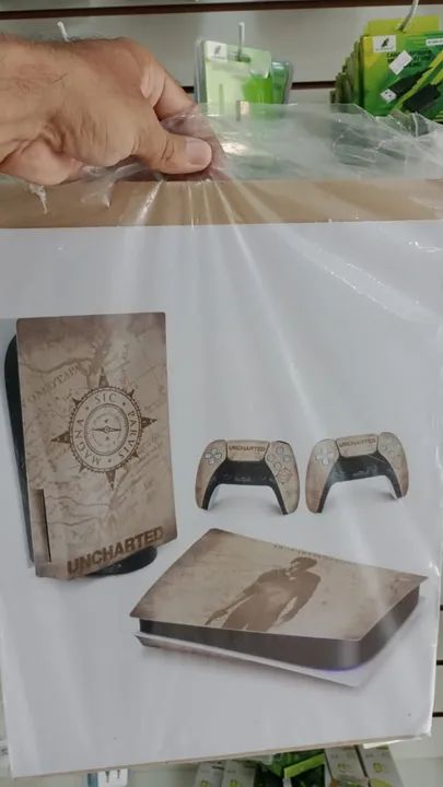 adesivos e capas anti poeira para PS5 - Foto 2