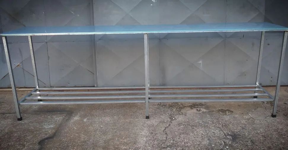 Mesa grande de inox nova 2.98mtrs - Foto 3