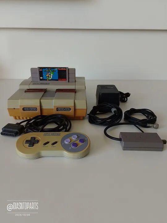 Super Nintendo Fat - Console Original Completo 