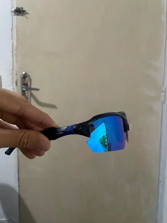 Óculos azul polarizados esportes, praia - Foto 4