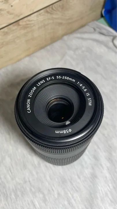 Lente Canon Zoom EF-S 55-250mm f/4-5.6 Is STM - Foto 4