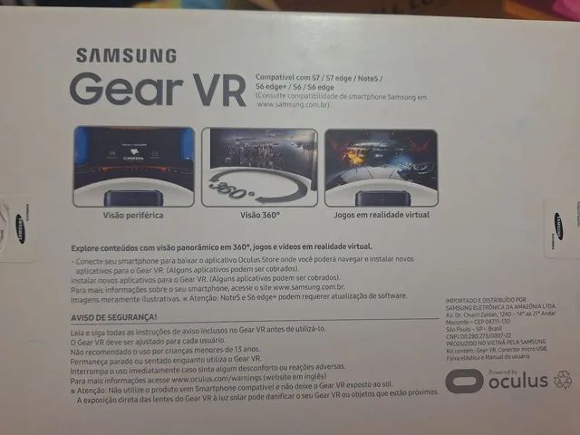 Óculos virtual samsung gear vr - Foto 2