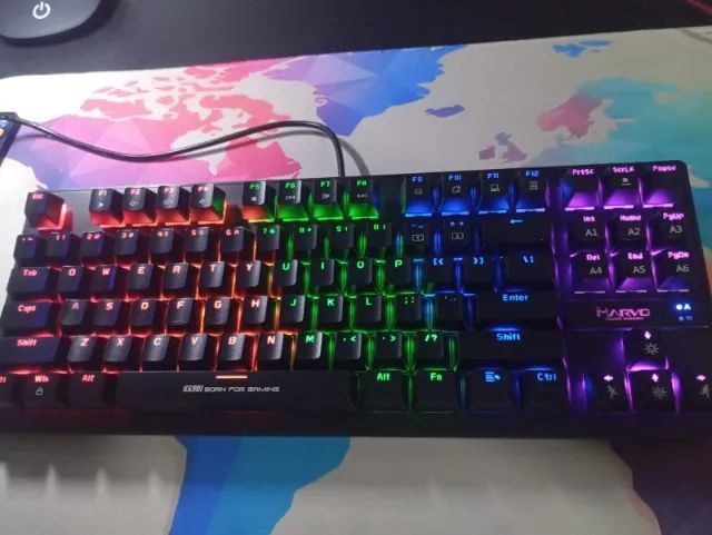 TECLADO MECÂNICO MARVO KG-901 - Foto 2